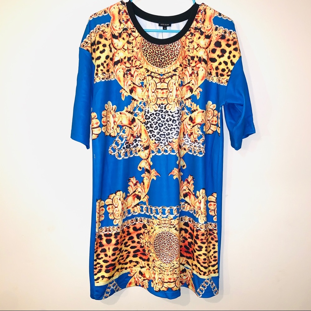 NWT River Island printed dress